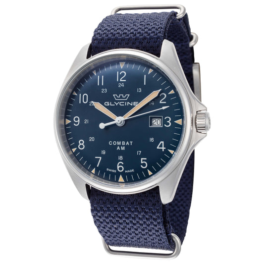 Front view of Glycine Combat Men's Automatic Watch GL0457