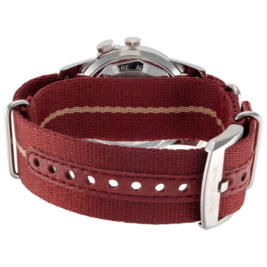 Back view of Glycine Airman Vintage Unisex Automatic Watch GL0472