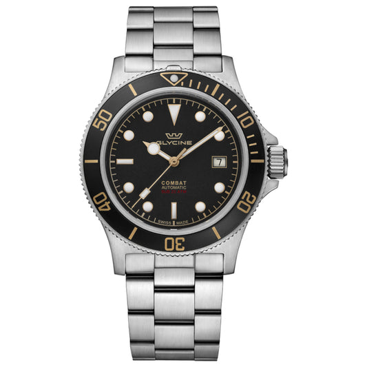 Front view of Glycine Combat Men's Automatic Watch GL0484