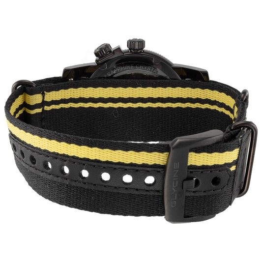 Back view of Glycine Airman Contemporary Purist Men's Automatic Watch GL0498