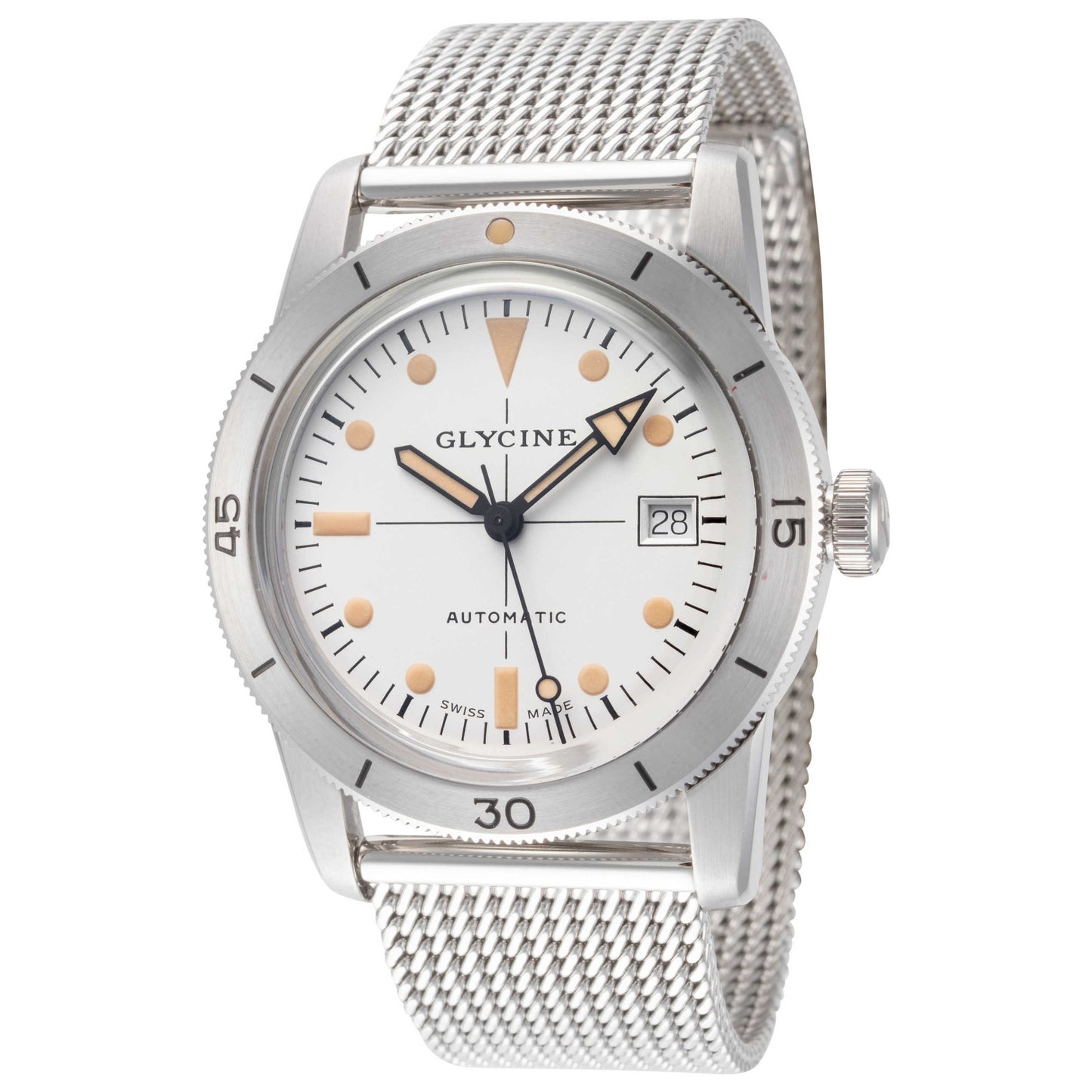 Front view of Glycine Sea Kraken Unisex Automatic Watch GL0505