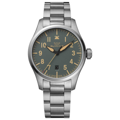 Front view of Glycine Airpilot Men's Automatic Watch GL0514