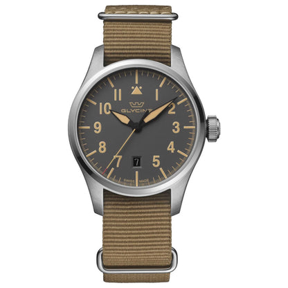 Front view of Glycine Airpilot Men's Automatic Watch GL0515