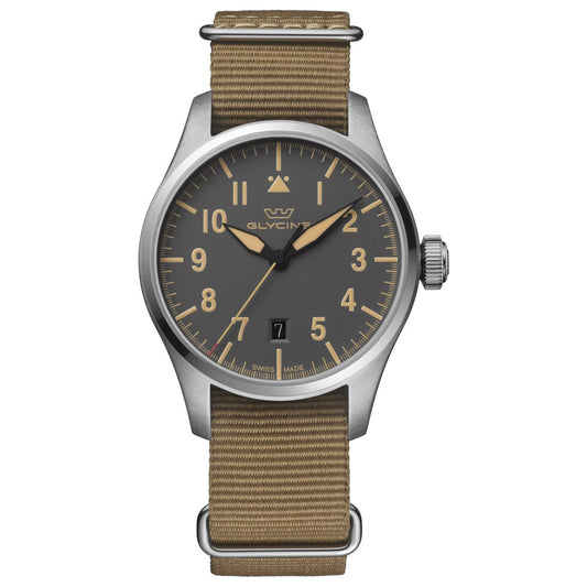 Front view of Glycine Airpilot Men's Automatic Watch GL0515