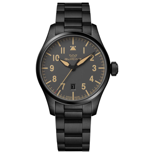 Front view of Glycine Airpilot Men's Automatic Watch GL0516