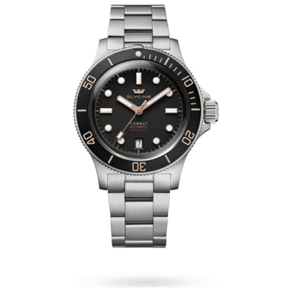 Front view of Glycine Combat Sub Box Ceramic Men's Automatic Watch GL0521
