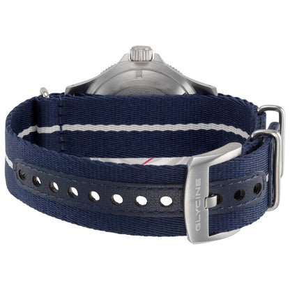 Back view of Glycine Combat Sub Box Ceramic Men's Automatic Watch GL0524