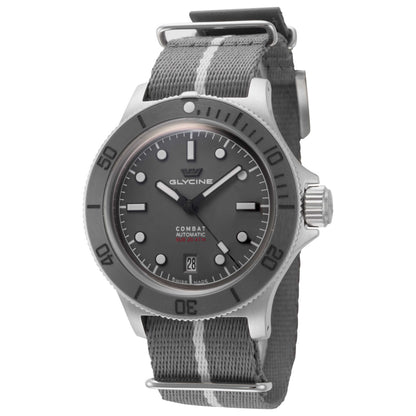 Front view of Glycine Combat Sub Box Ceramic Men's Automatic Watch GL0526