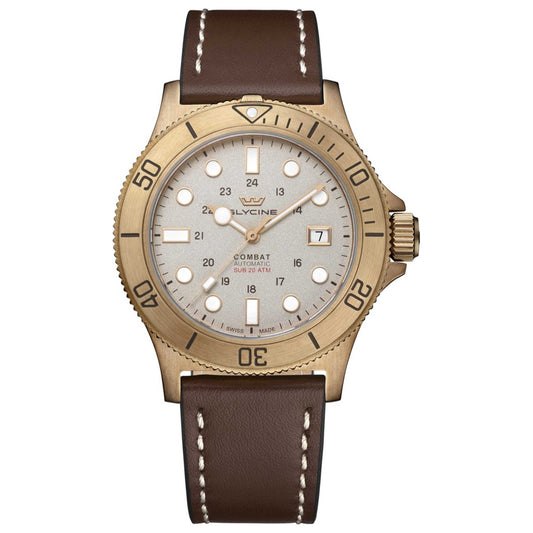 Front view of Glycine Combat Sub Men's Automatic Watch GL0545