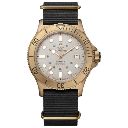 Front view of Glycine Combat Sub Men's Automatic Watch GL0546
