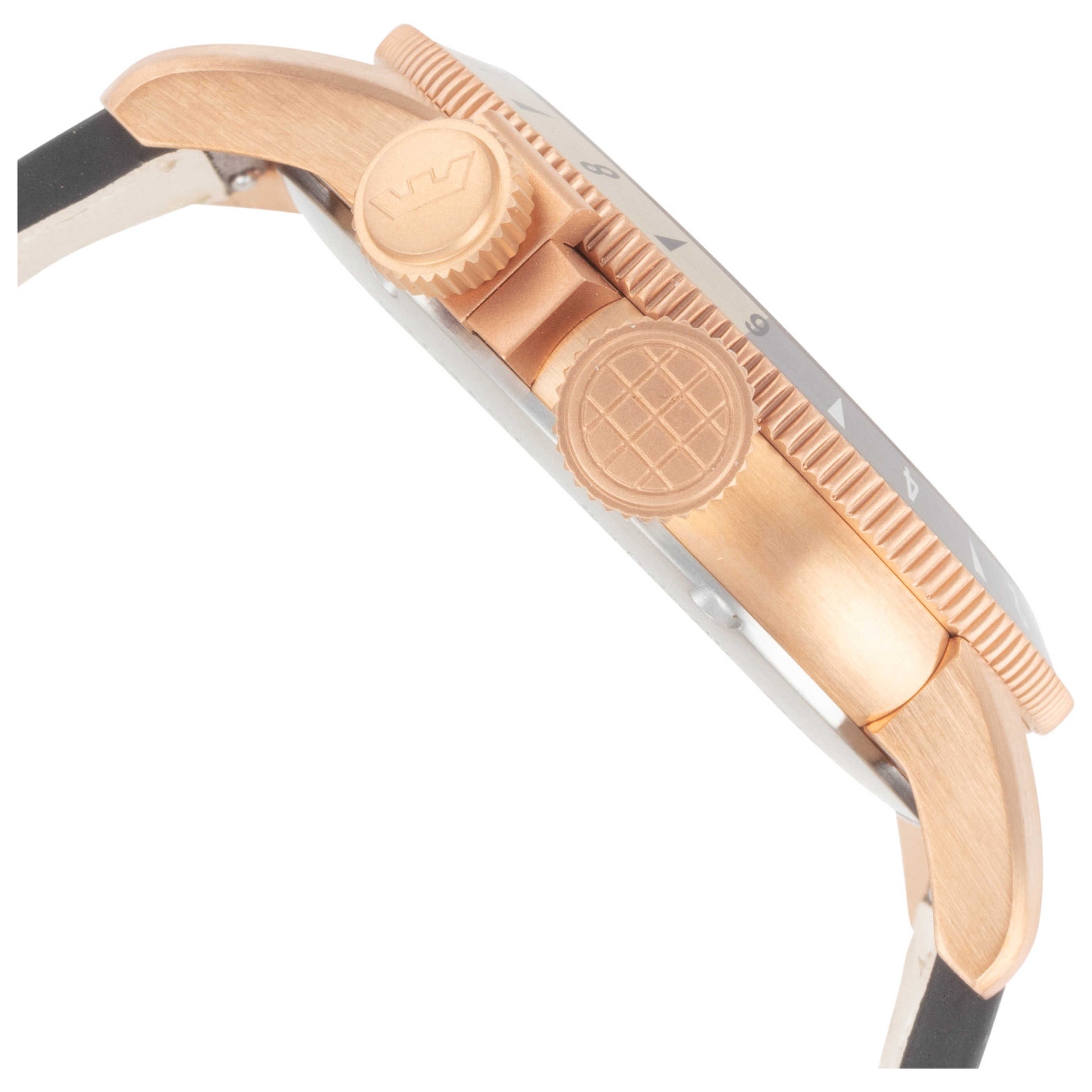 Right view of Glycine Airman Contemporary Bronze GMT Men's Automatic Watch GL0551
