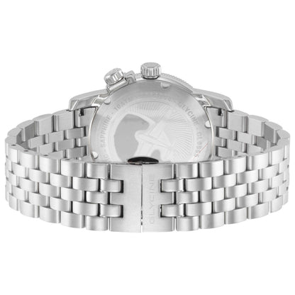 Back view of Glycine Ariman Double Twelve Men's Automatic Watch GL0555