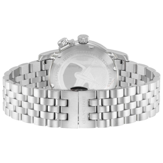 Back view of Glycine Ariman Double Twelve Men's Automatic Watch GL0555