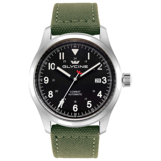 Front view of Glycine Combat Field Men's Automatic Watch GL0571