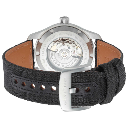 Back view of Glycine Combat Field Men's Automatic Watch GL0574