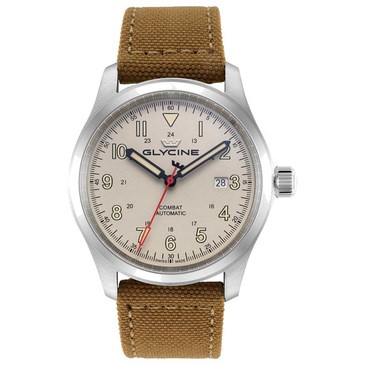 Front view of Glycine Combat Field Men's Automatic Watch GL0580
