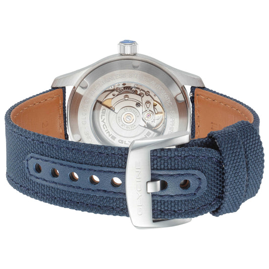 Back view of Glycine Combat Field Men's Automatic Watch GL0583