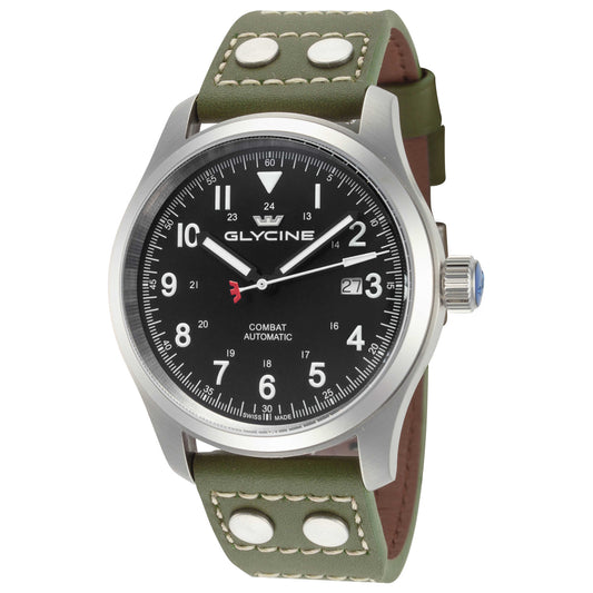 Front view of Glycine Combat Field Men's Automatic Watch GL0584