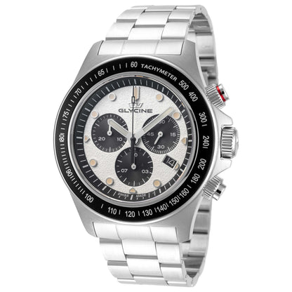 Front view of Glycine Combat Chronograph Men's Quartz Watch GL1044