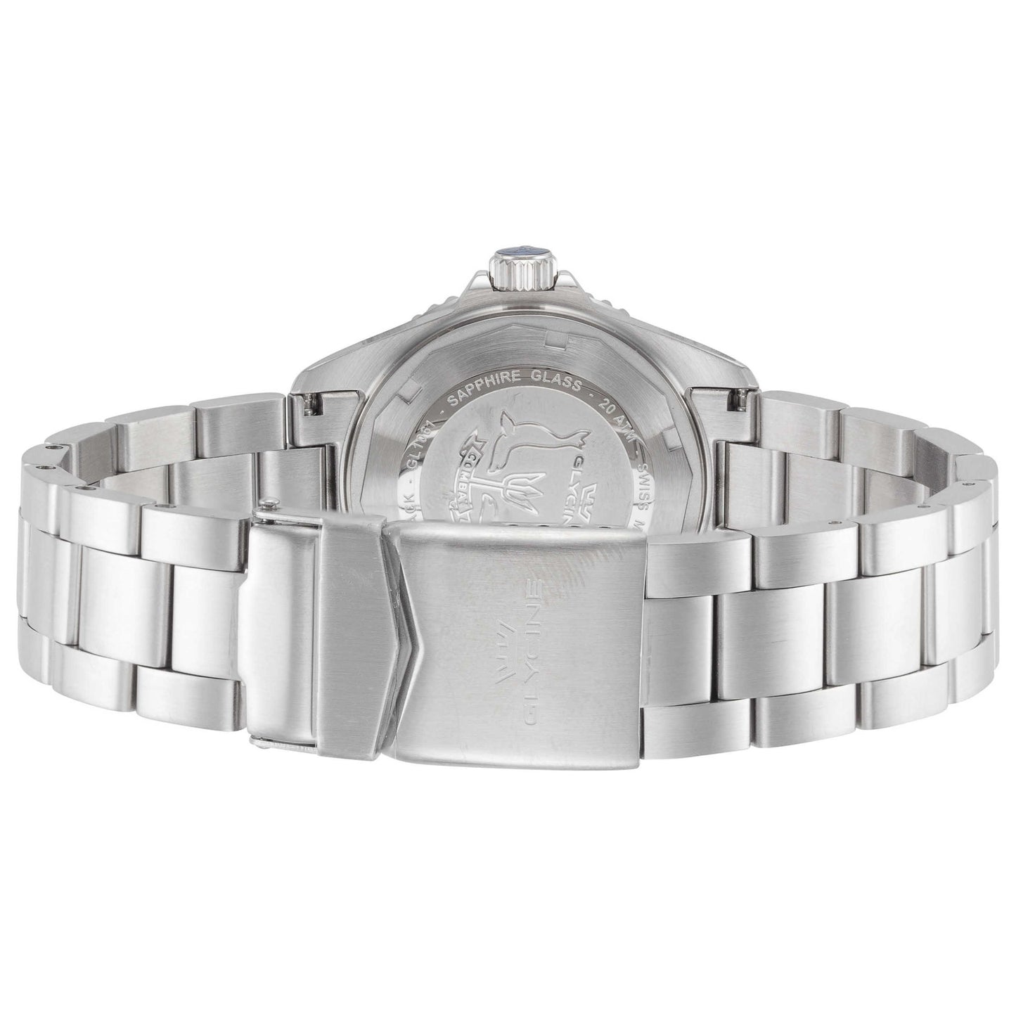 Back view of Glycine Combat Men's Quartz Watch GL1061