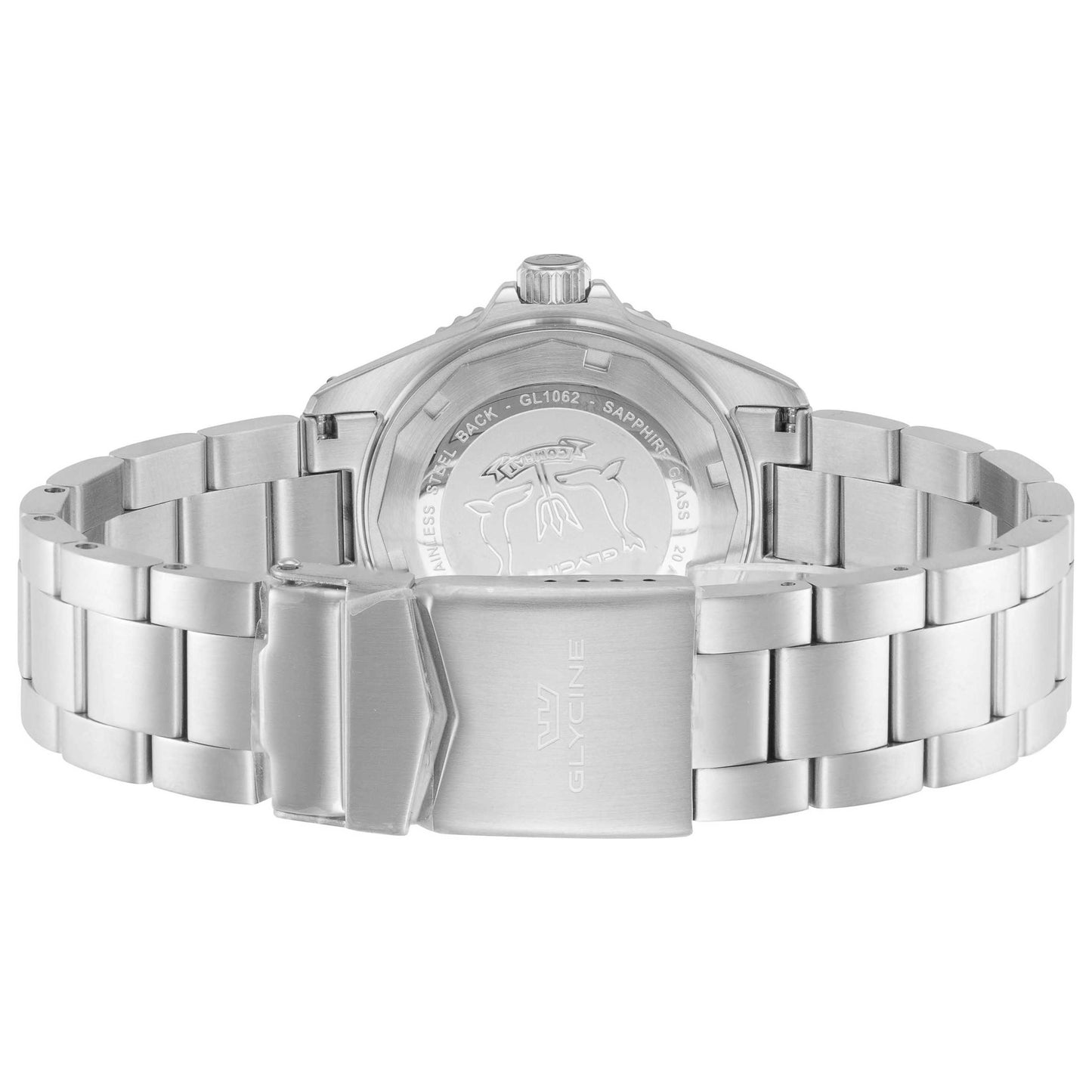 Back view of Glycine Combat Men's Quartz Watch GL1062