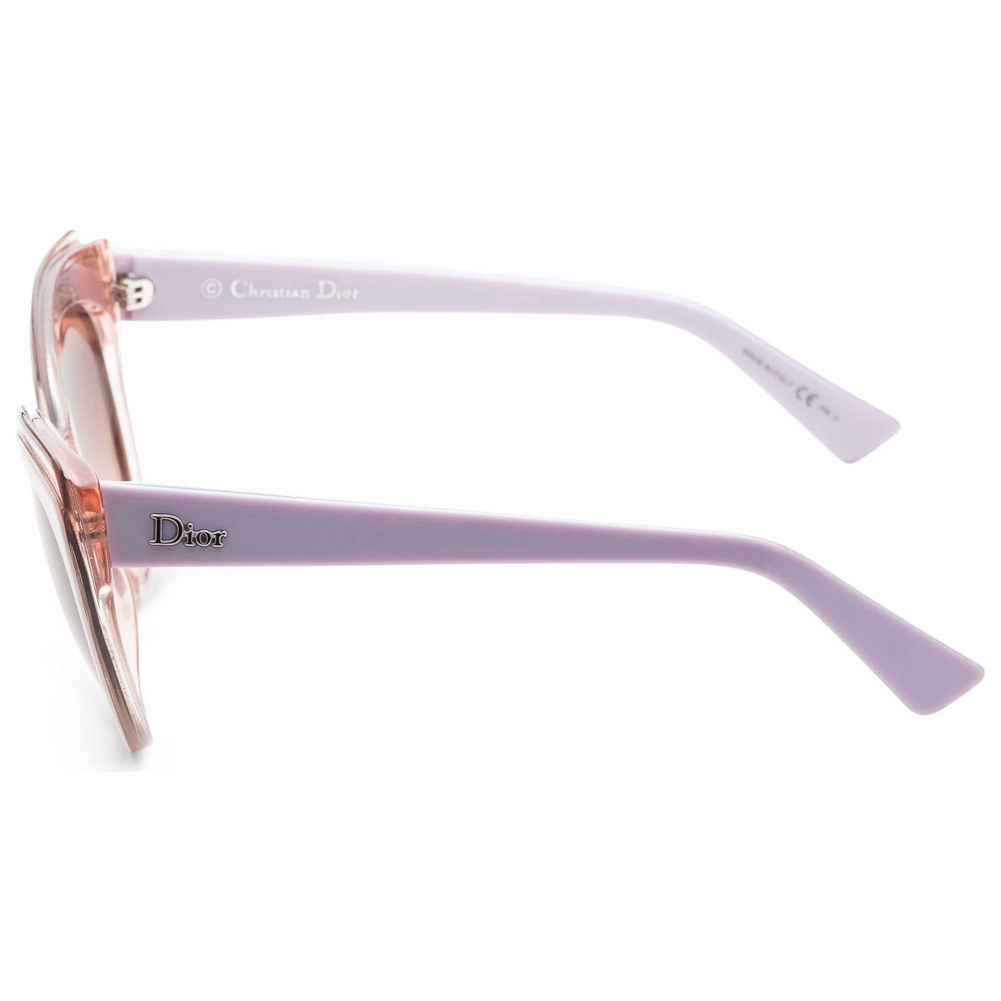 Left view of Christian Dior Glisten Women's Sunglasses GLIST1S-E5F-K8