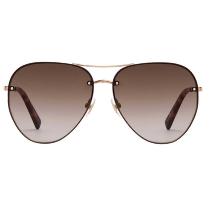 Front view of Rebecca Minkoff Gloria Unisex Sunglasses GLORIA-2-S-03YG-59