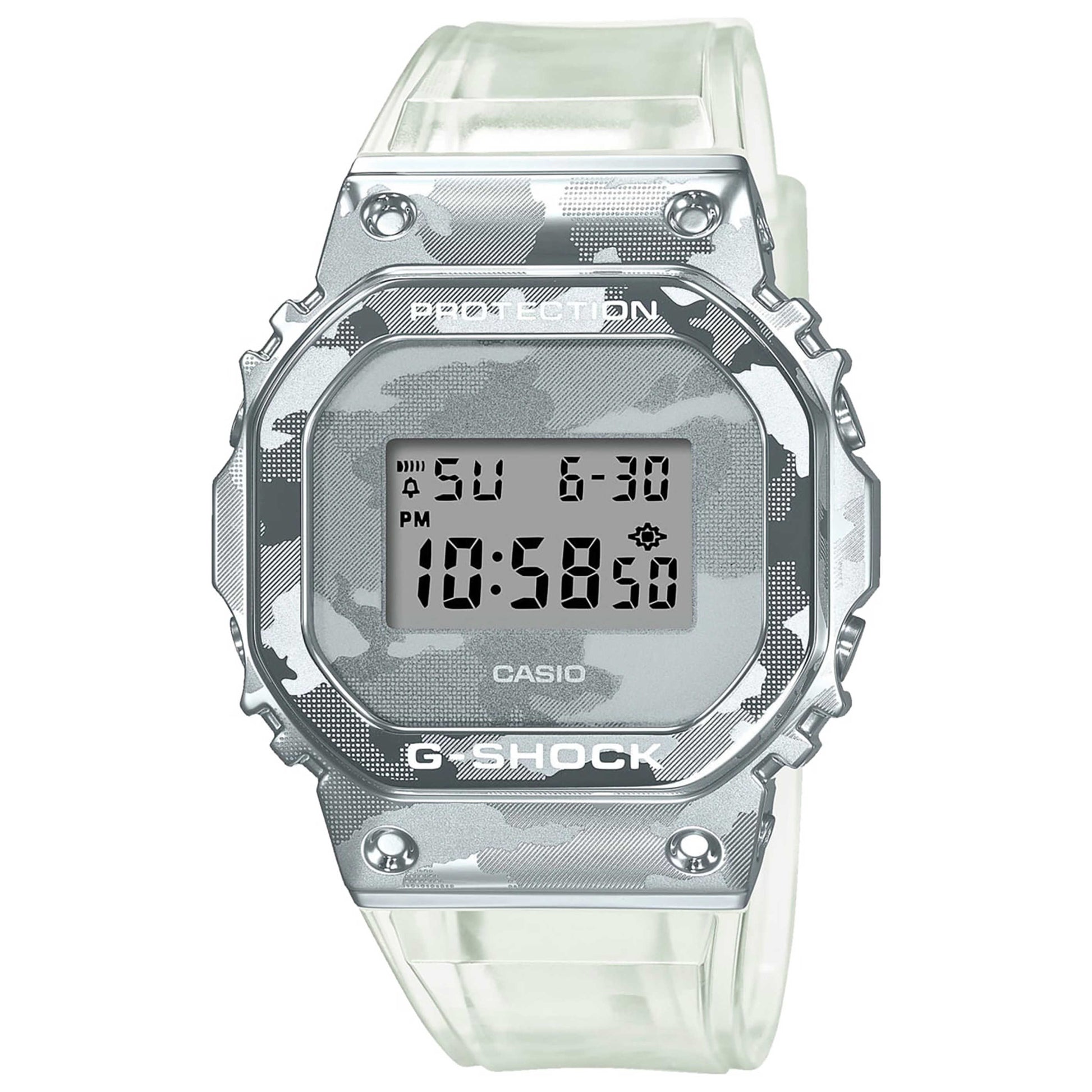 Front view of Casio G-Shock Men's Quartz Watch GM-5600SCM-1ER