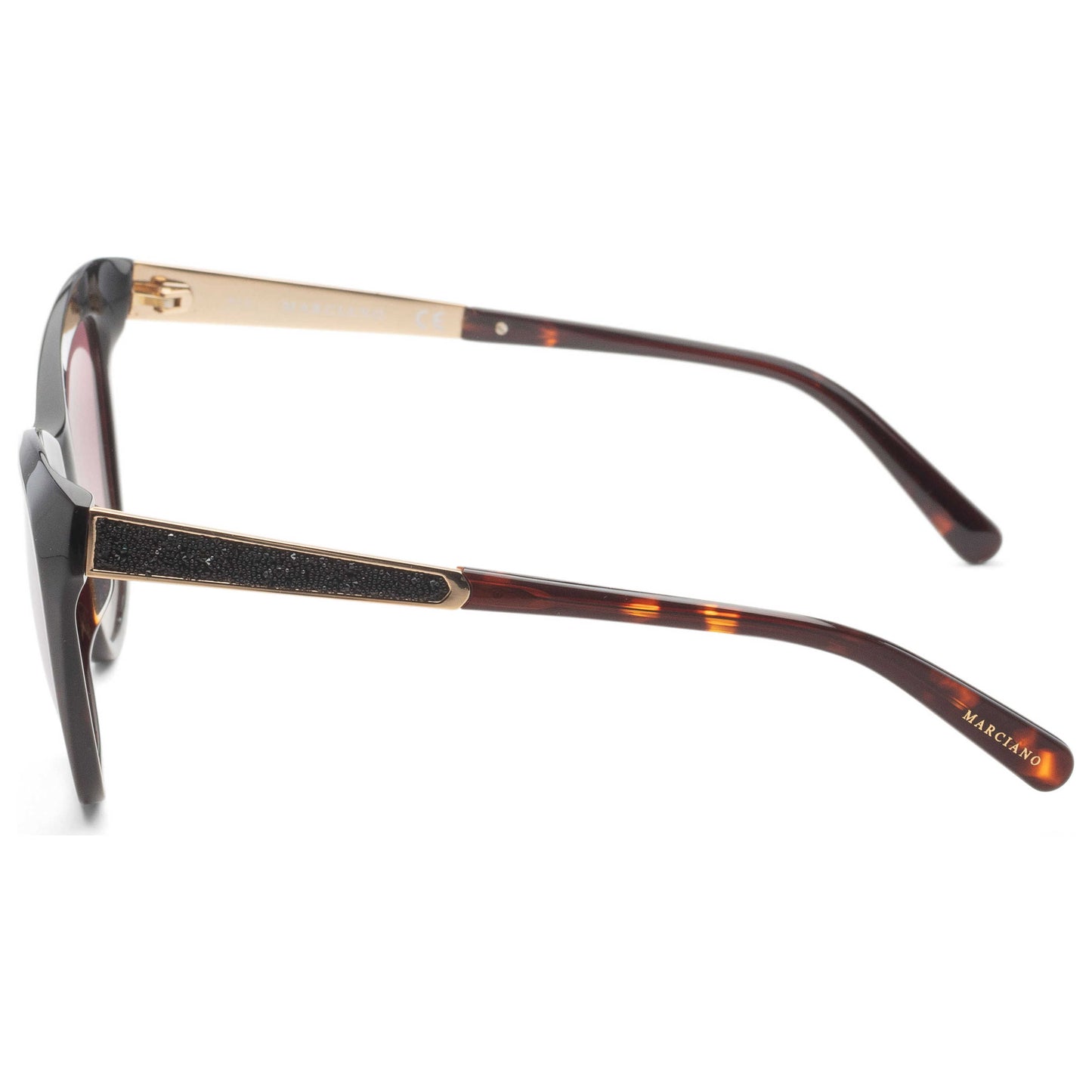 Left view of Guess Women's Sunglasses GM0805-S52F-55