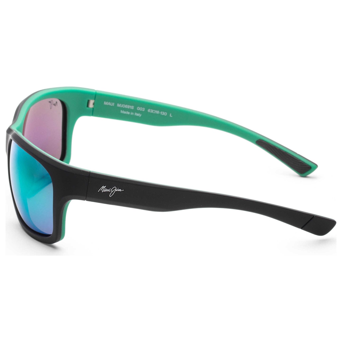 Left view of Maui Jim Ano Nui Men's Sunglasses GM681-02A