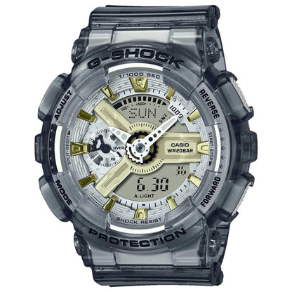 Front view of Casio G-Shock Unisex Quartz Watch GMA-S110GS-8AER