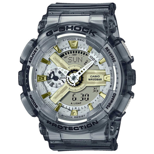 Front view of Casio G-Shock Unisex Quartz Watch GMA-S110GS-8AER