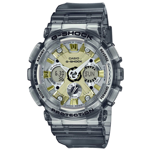 Front view of Casio G-Shock Unisex Quartz Watch GMA-S120GS-8AER
