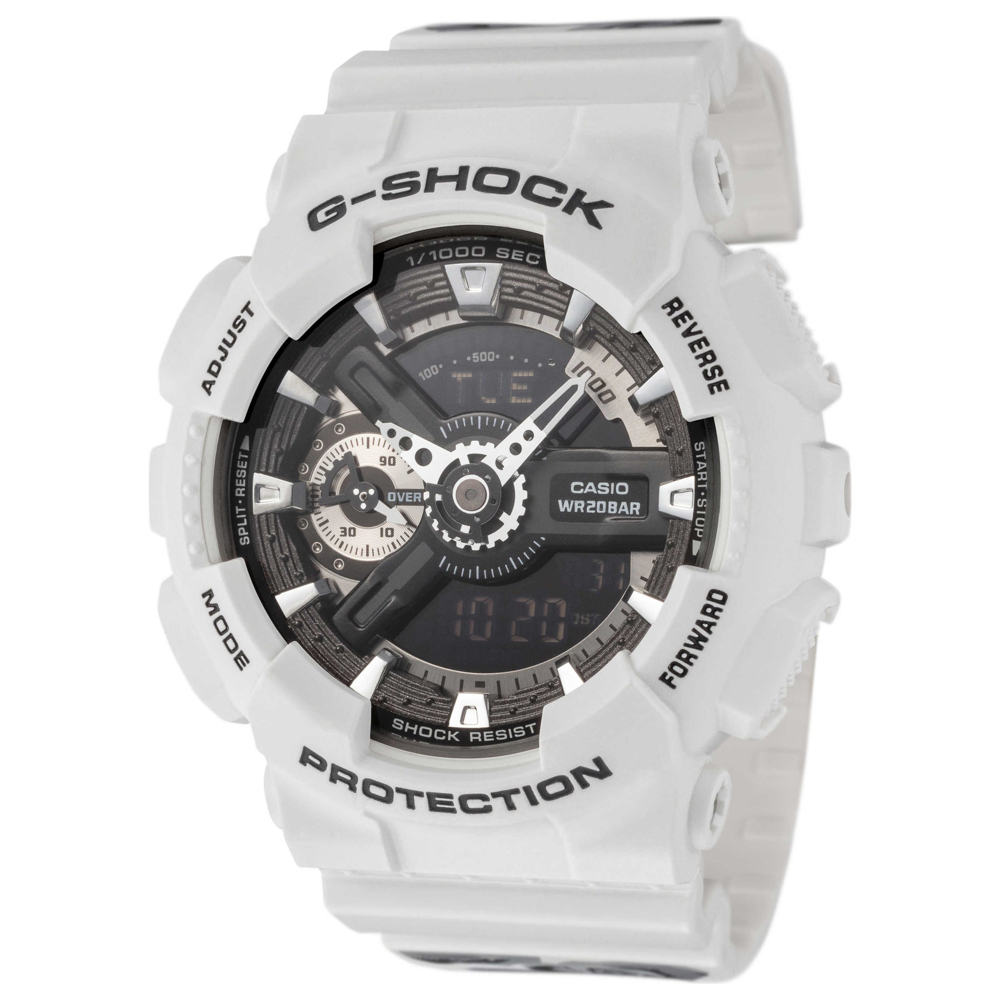 Front view of Casio G-Shock Women's Quartz Watch GMAS110F-7A