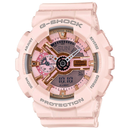 Front view of Casio G-Shock Women's Quartz Watch GMAS110MP-4A1