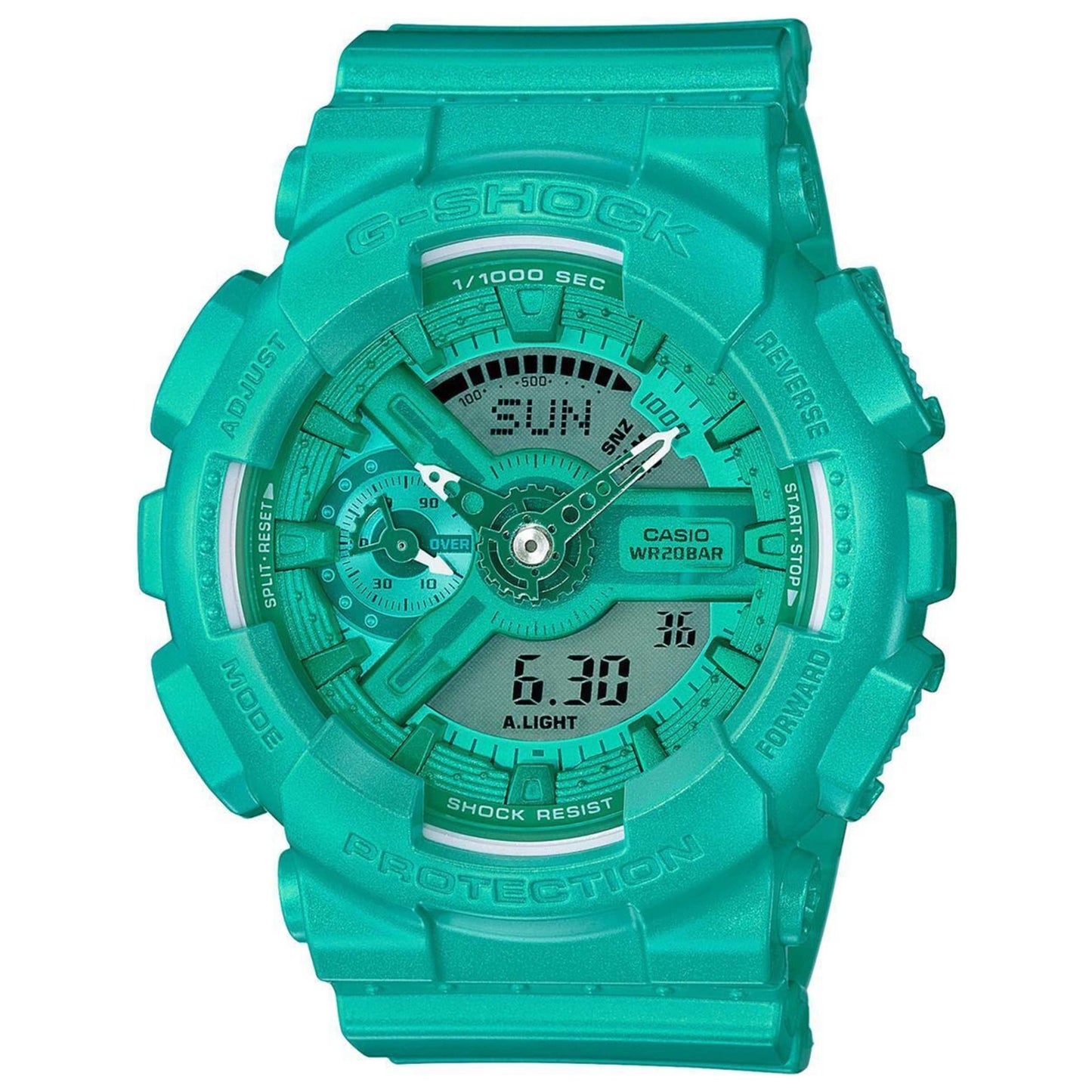 Front view of Casio Men's Quartz Watch GMAS110VC3A