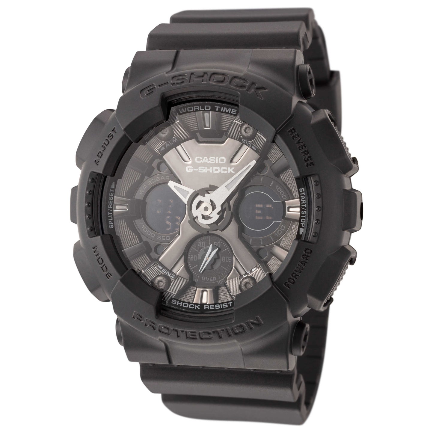 Front view of Casio G-Shock Women's Quartz Watch GMAS120MF-1A