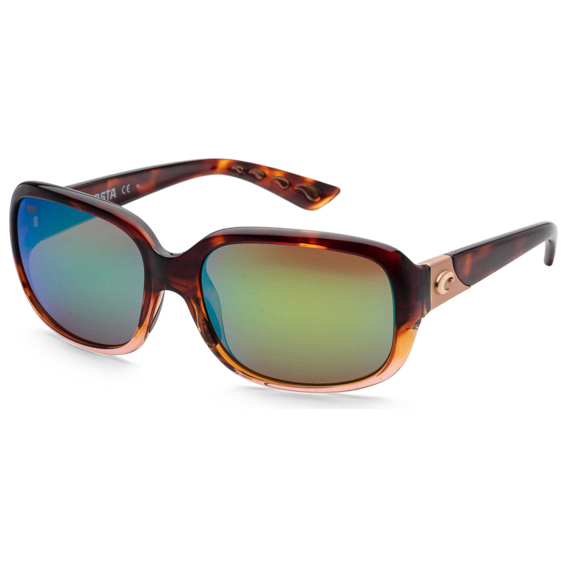 Front view of Costa del Mar Gannet Women's Sunglasses GNT120OGMP