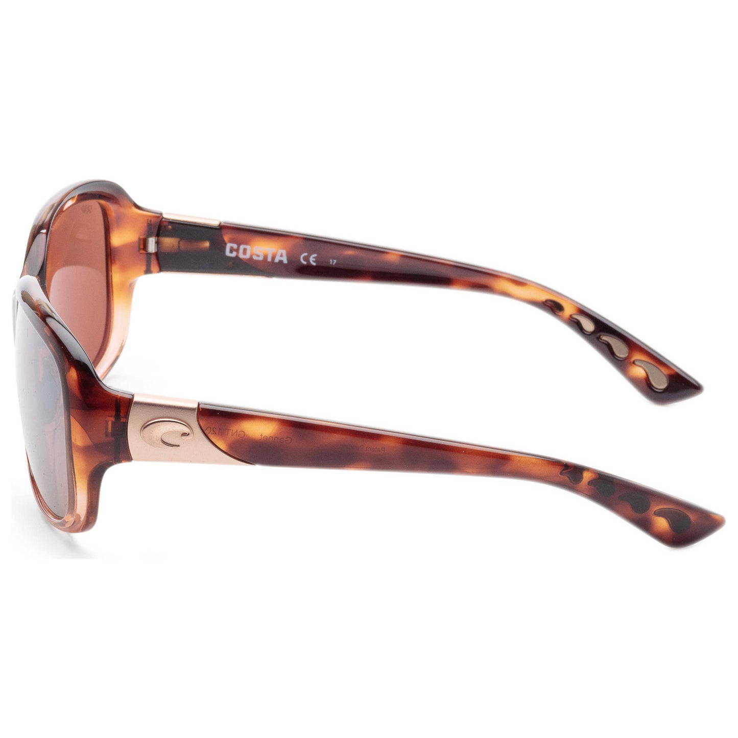 Left view of Costa del Mar Gannet Women's Sunglasses GNT120OSCP
