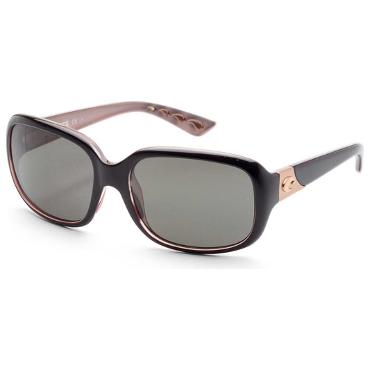 Front view of Costa del Mar Gannet Women's Sunglasses GNT132OGGLP