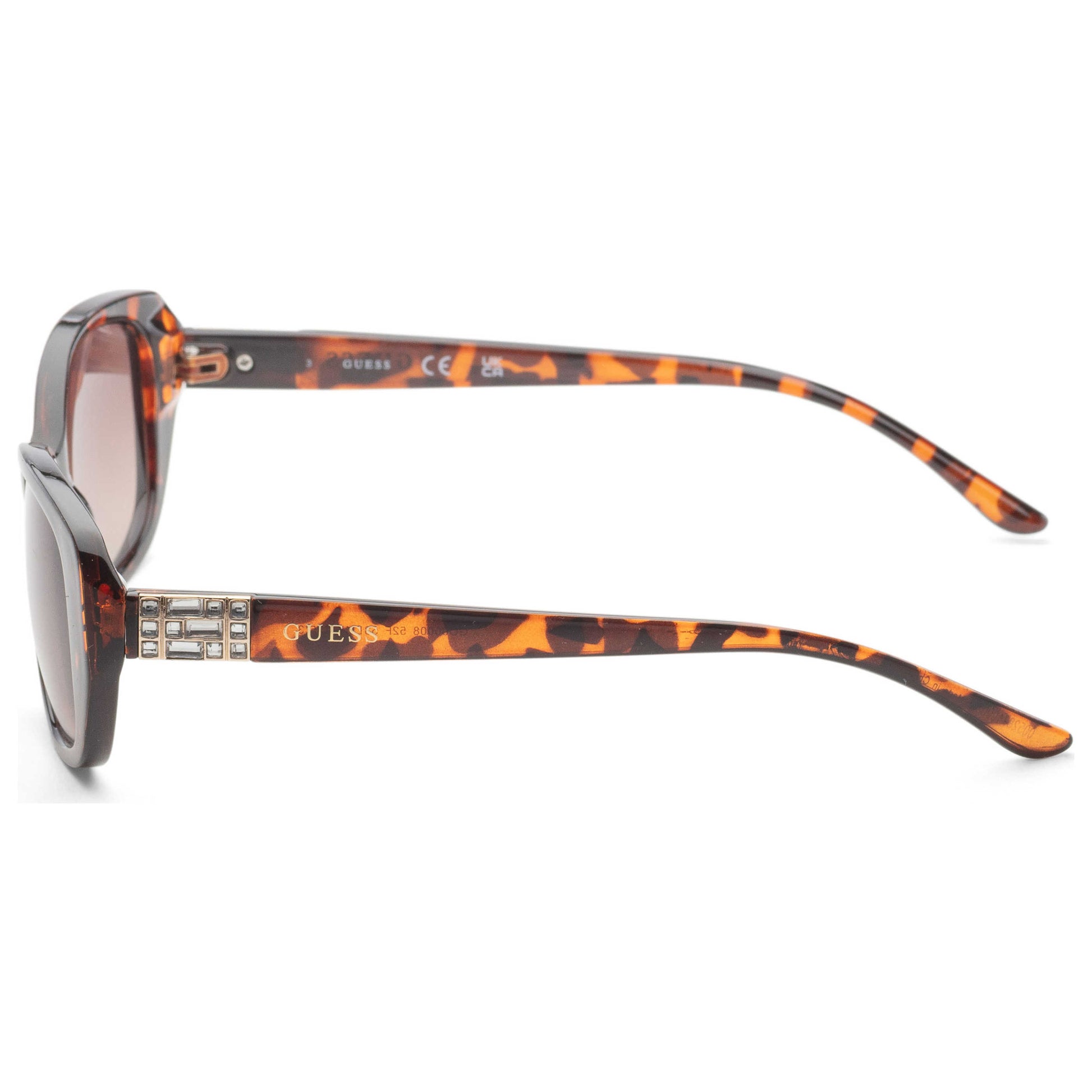 Left view of Guess Outlet Women's Sunglasses GO00008-52F