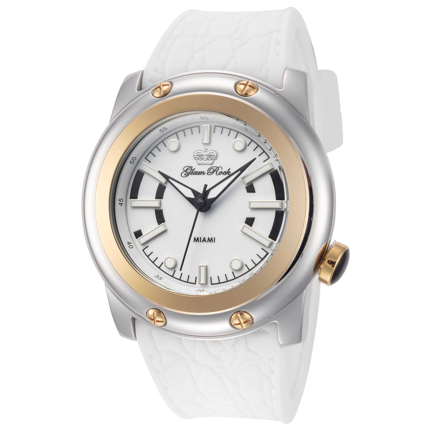 Front view of Glam Rock Miami Women's Quartz Watch GR-002-22