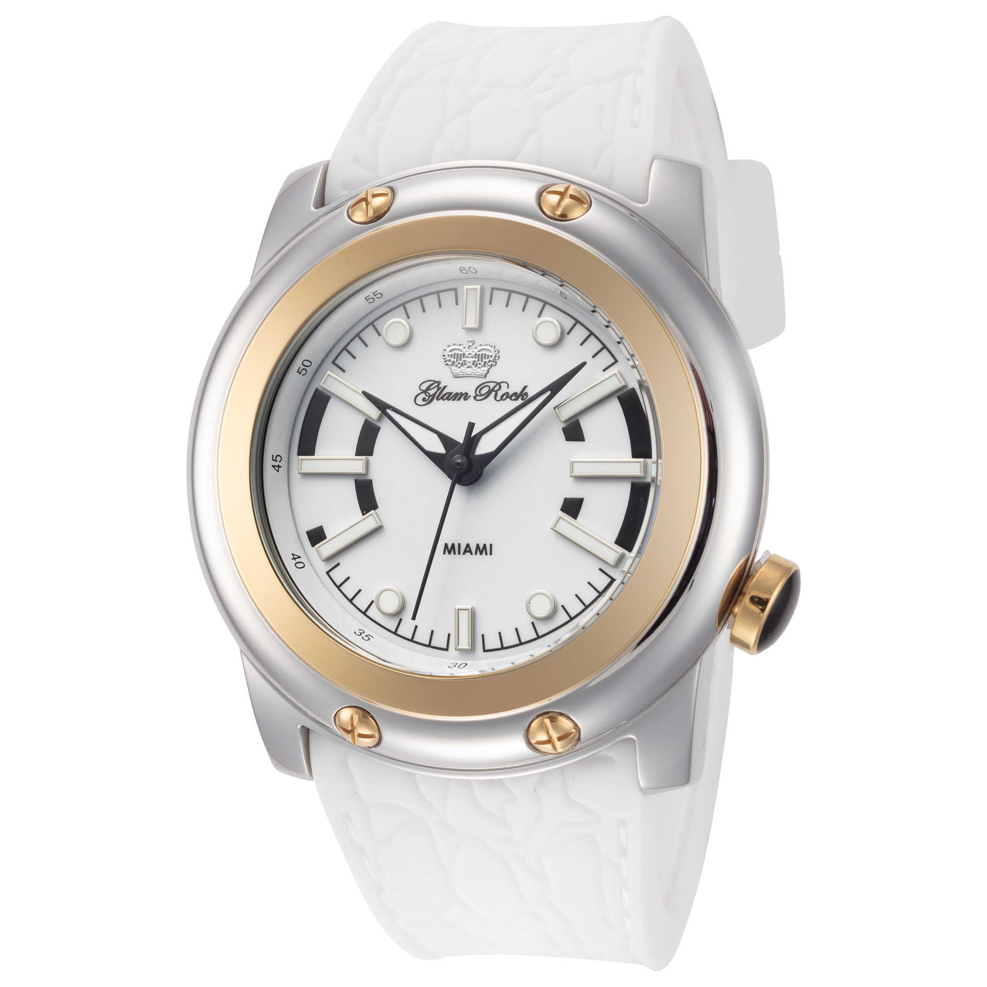 Front view of Glam Rock Miami Women's Quartz Watch GR-002-22