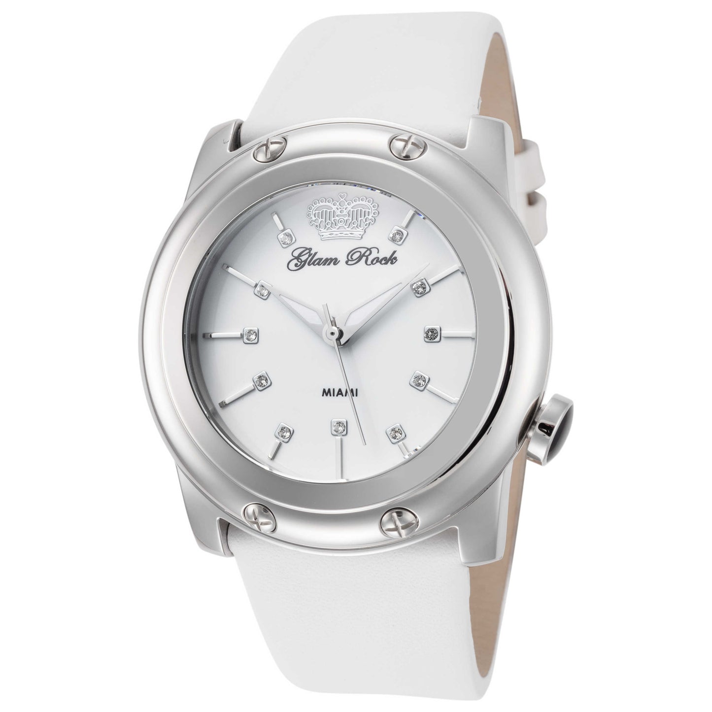 Front view of Glam Rock Miami Women's Quartz Watch GR-005-22