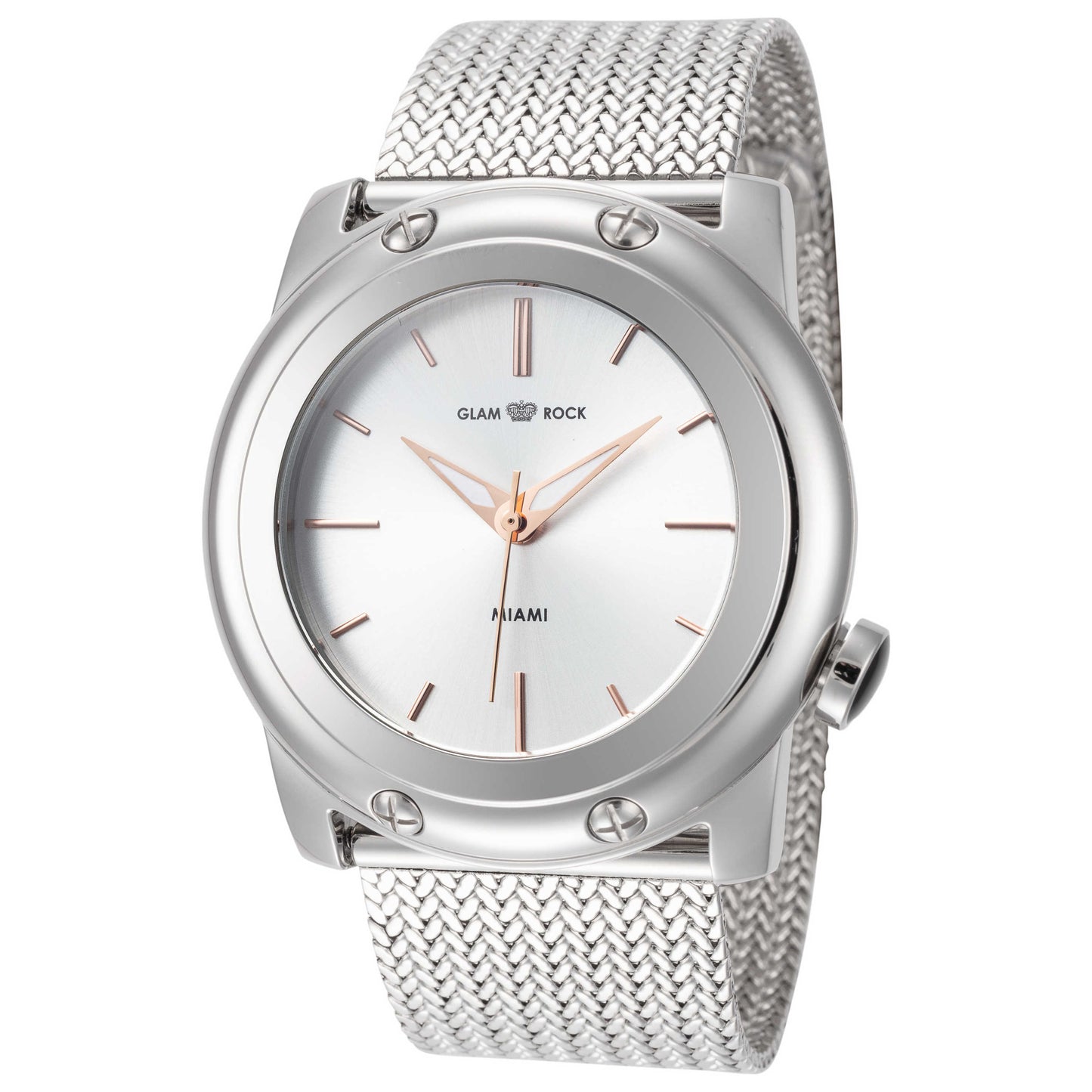 Front view of Glam Rock Miami Women's Quartz Watch GR-007-22