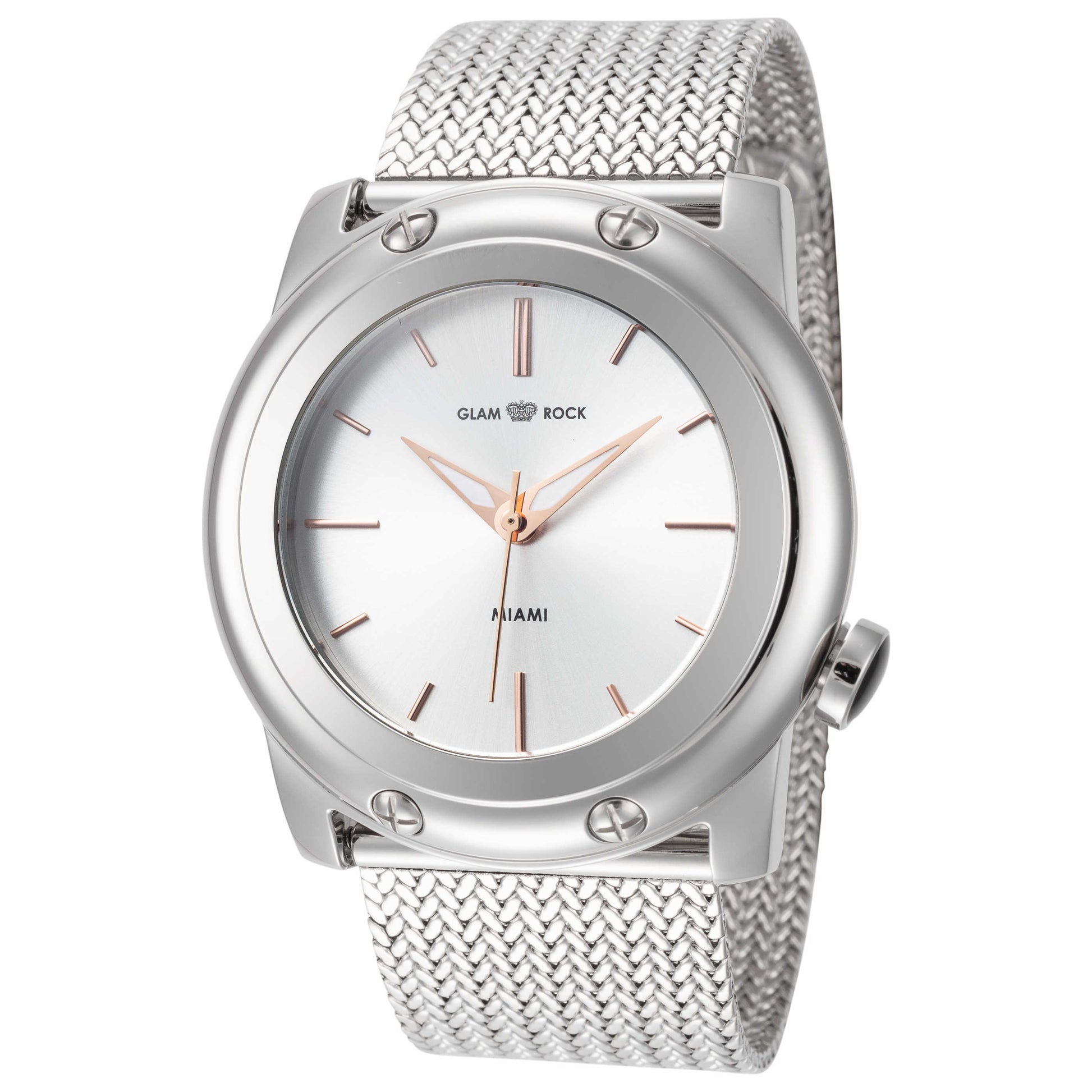 Front view of Glam Rock Miami Women's Quartz Watch GR-007-22