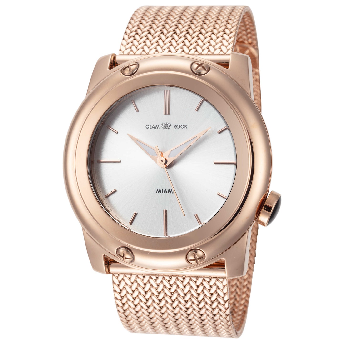 Front view of Glam Rock Miami Women's Quartz Watch GR-008-22