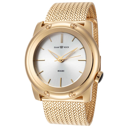 Front view of Glam Rock Miami Women's Quartz Watch GR-009-22