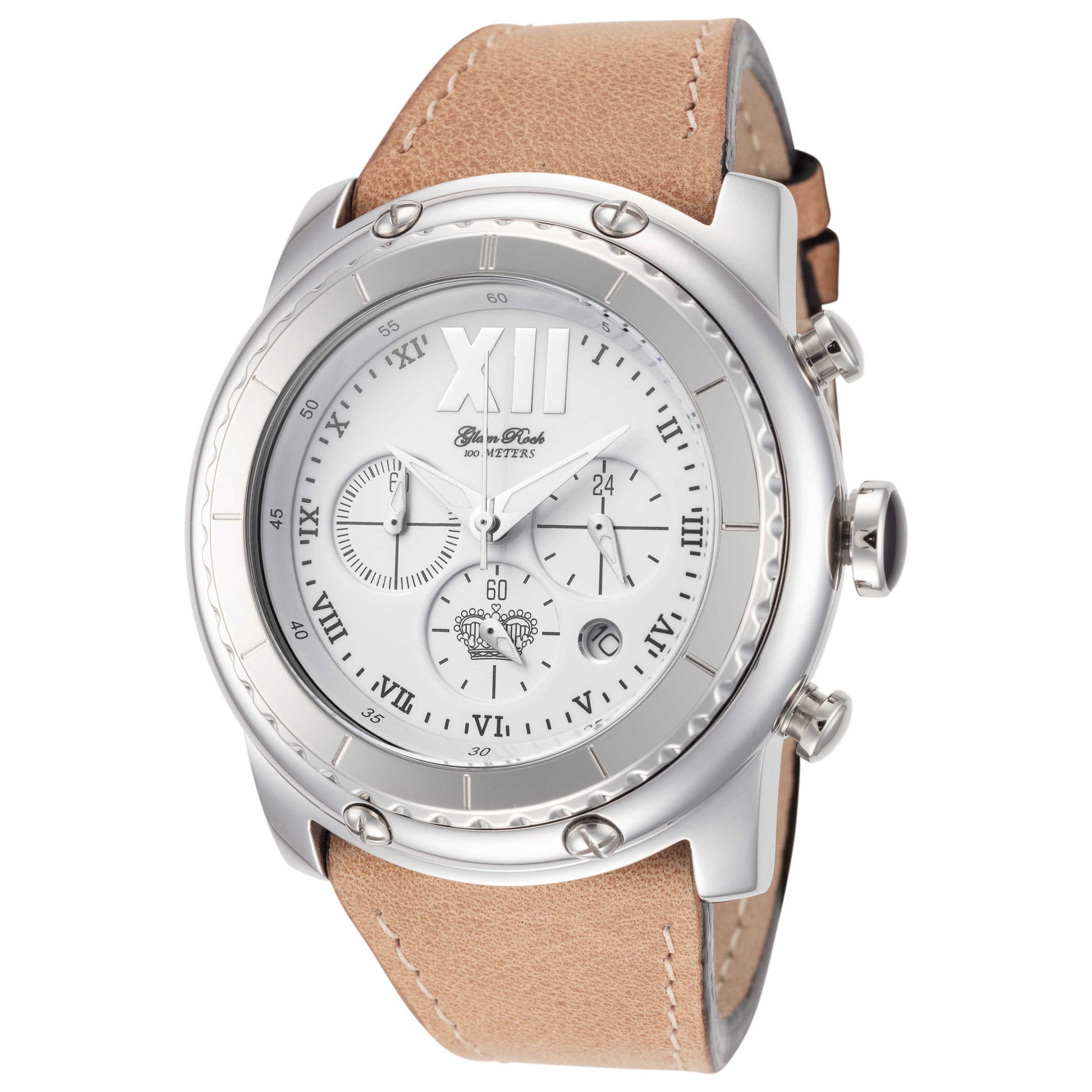 Front view of Glam Rock Miami Women's Quartz Watch GR-010-22