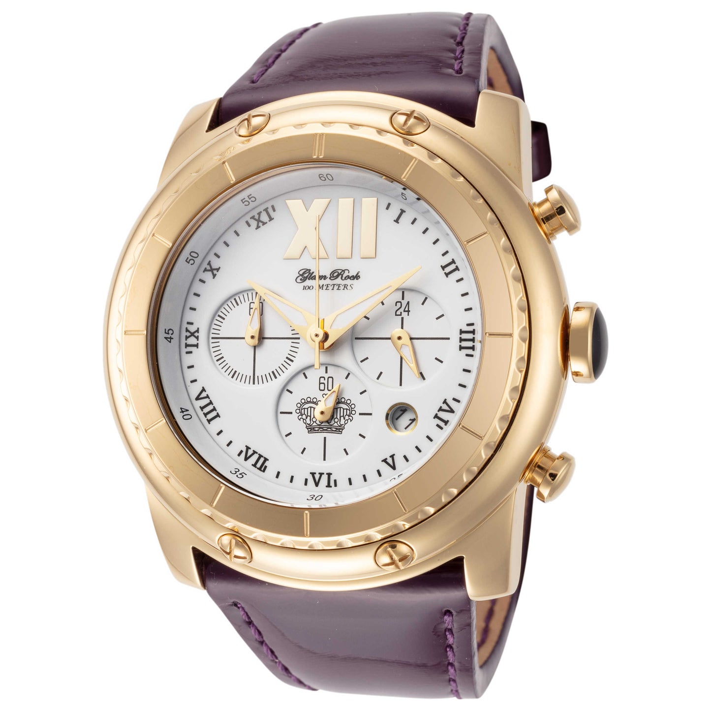 Front view of Glam Rock Miami Women's Quartz Watch GR-011-22